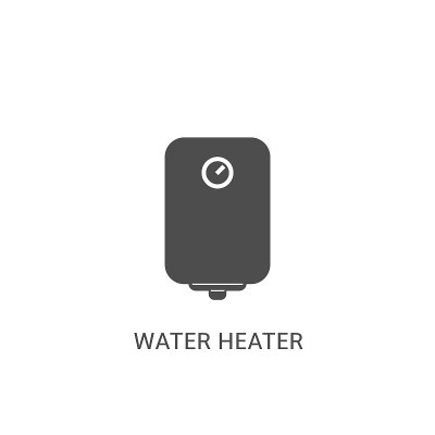 热水器矢量图标为您的网页移动应用程序标识设计
