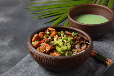 抹茶炒豆腐