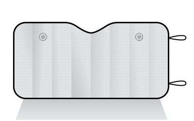 Car Sun Shade for Template