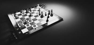 国际象棋比赛。战略决策。计划和竞争