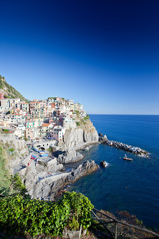 Manarola，五个地球，意大利