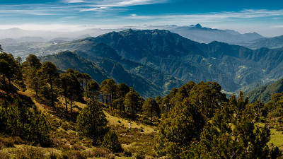 Tajamulco山，危地马拉和中美洲最大的山