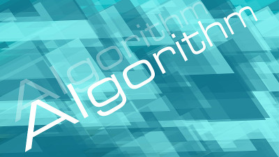 Artificial intelligence algorithm symbol concept, 