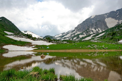 高山湖泊