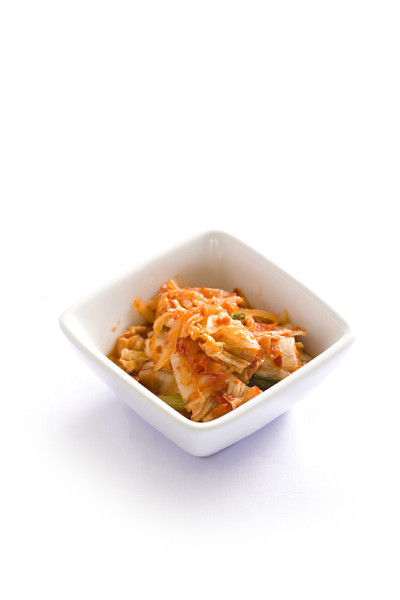 韩国食物的泡菜沙拉