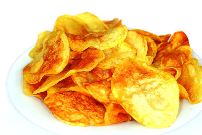 盘子里美味的食物