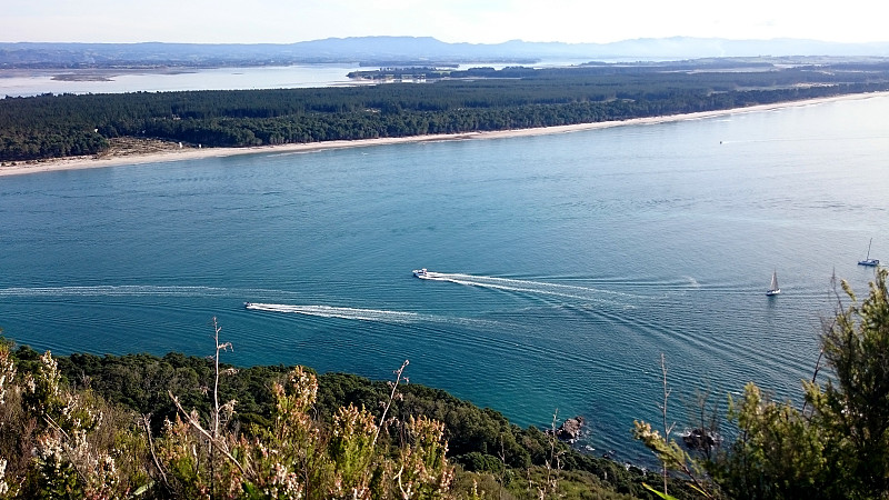 海岸的观点