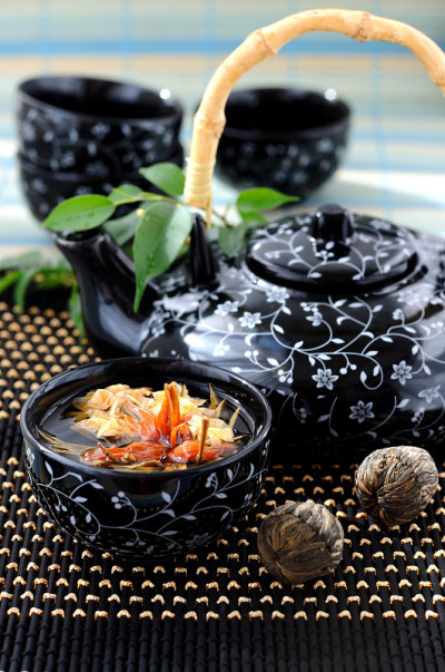 与绿茶