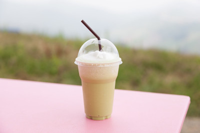 塑料杯咖啡