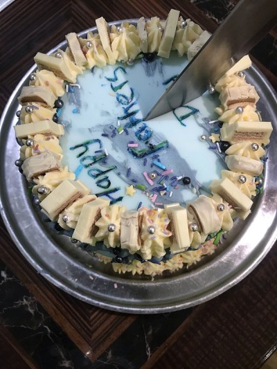 自制的父亲节蛋糕