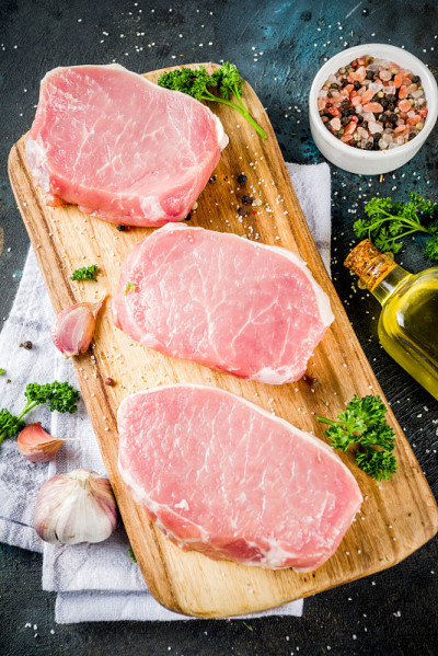 生鲜肉，猪胸肉