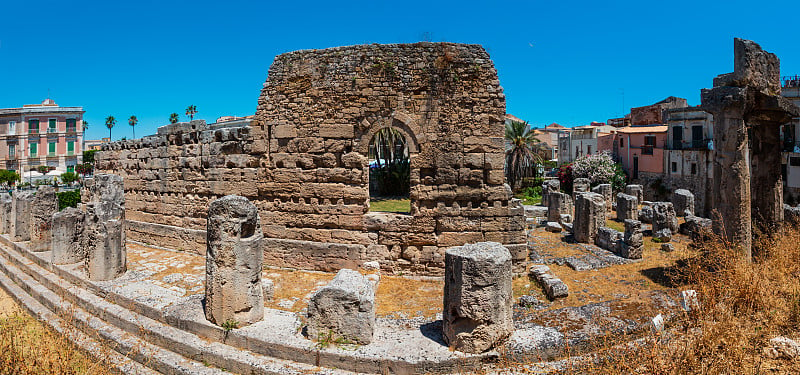 Ortigia，锡拉丘兹，意大利西西里岛。