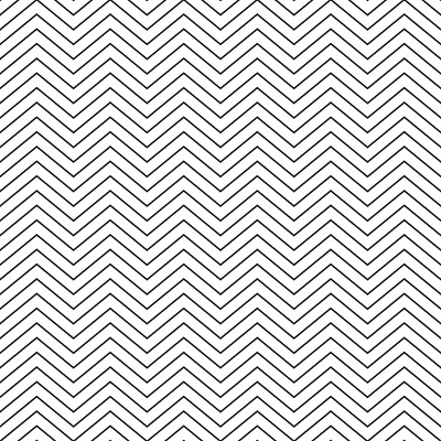 矢量插图无缝模式之字形