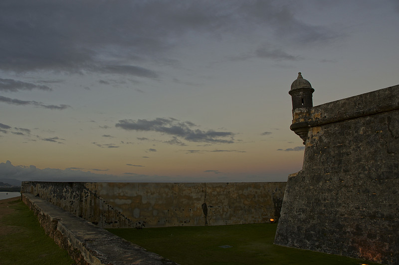 Castillo San Felipe del Morro 在圣胡安波多黎各