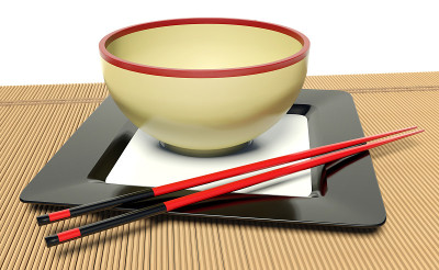瓷器和筷子