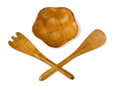 盘子、勺子和叉子