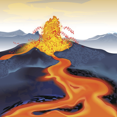 火山
