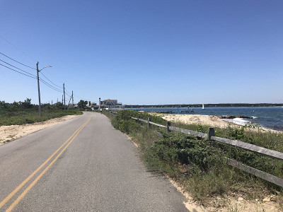 沿着玛莎葡萄园海岸的路