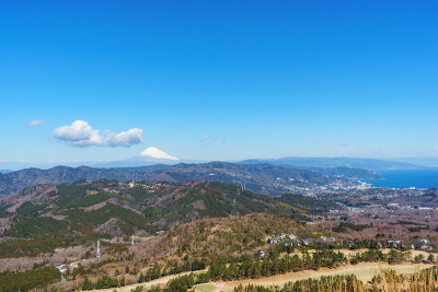 从伊藤市Omuro山观看