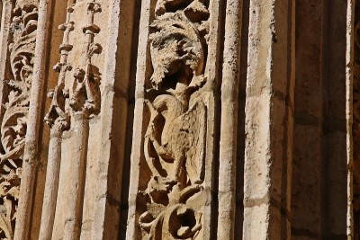 布尔戈斯(西班牙)Aranda de Duero的圣玛丽教堂(Santa María la Real