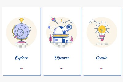 网站或手机应用登陆页面发现探索创建。
