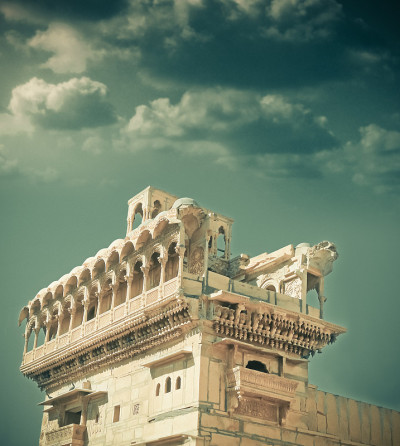 Salim Singh Ki Haveli，拉贾斯坦邦，印度