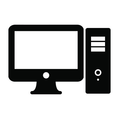 电脑，桌面电脑，显示器图标