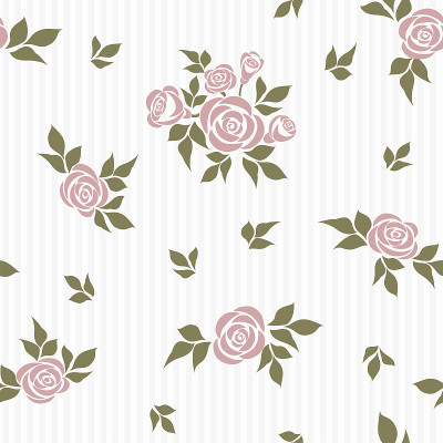 Seamless pattern with roses.