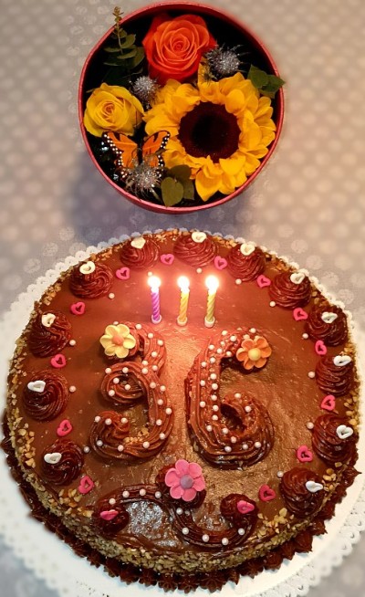 生日蛋糕。
