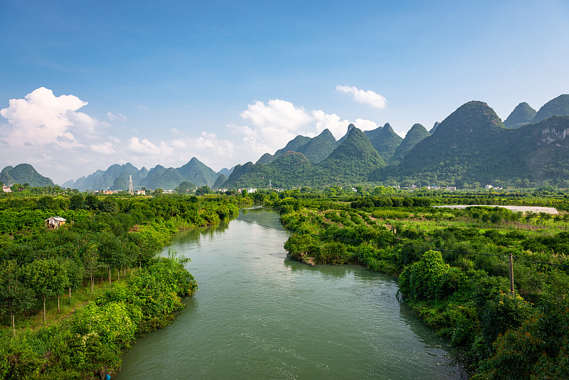 中国漓江景观