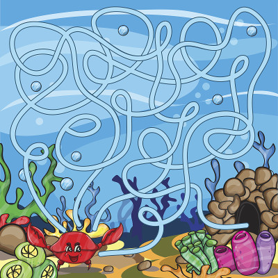 儿童拼图-海洋生物