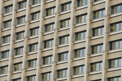 建筑立面，城市环境
