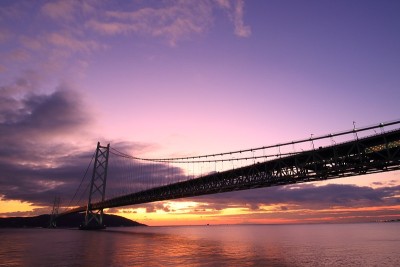明石海峡大桥(神户市，淡路市)