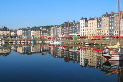 法国Honfleur的Vieux bassin