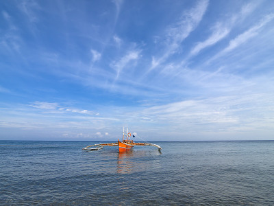 Camiguin海滩场景