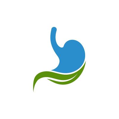 胃部护理图标设计概念矢量