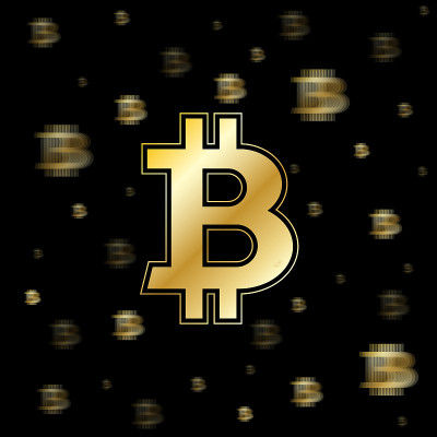 黄金速度比特币背景