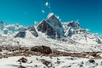 喜马拉雅山脉的风景