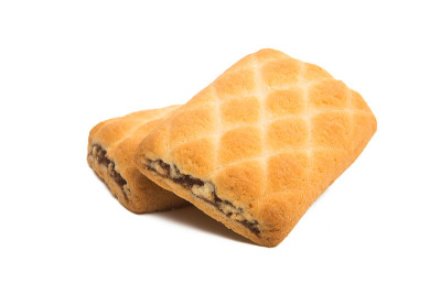 隔果酱饼干