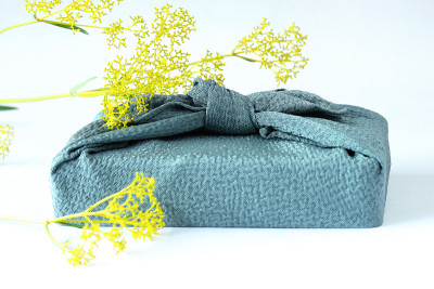 furoshiki和花