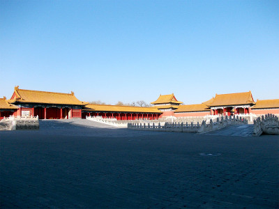 在紫禁城