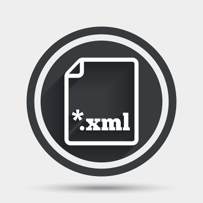 文件文件图标。下载XML按钮。
