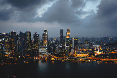 新加坡滨海湾景观