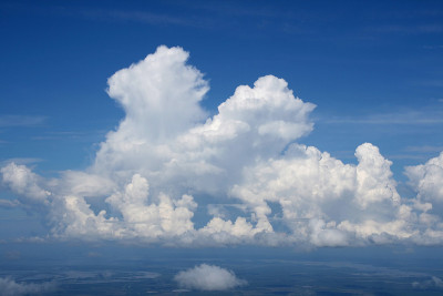 空中的城堡。