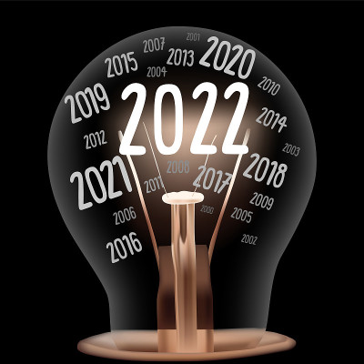 向量灯泡与新的2022年