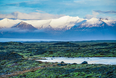 冰岛Fjallsárlón冰川湖