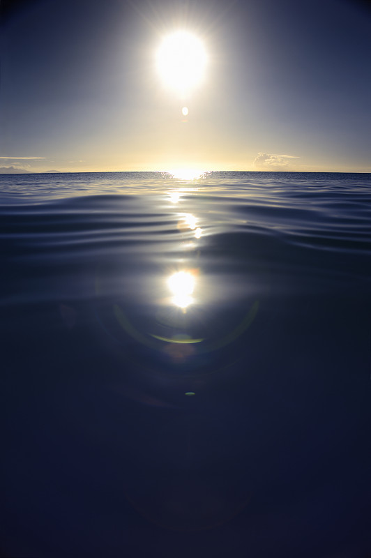 海洋的太阳