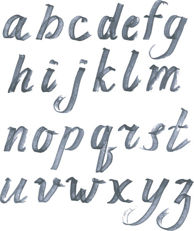 Handdrawn字母表