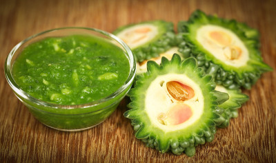绿色苦瓜膏