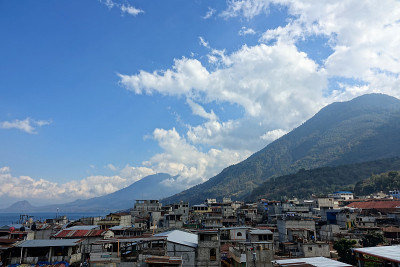 危地马拉Atitlan湖